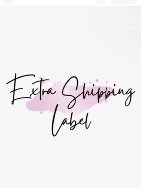 EXTRA SHIPPING LABEL FOR PACKAGES OVER 5 POUNDS
